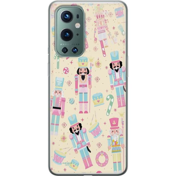 Kompatibelt Mobildeksel til OnePlus 9 Pro Jul rosa