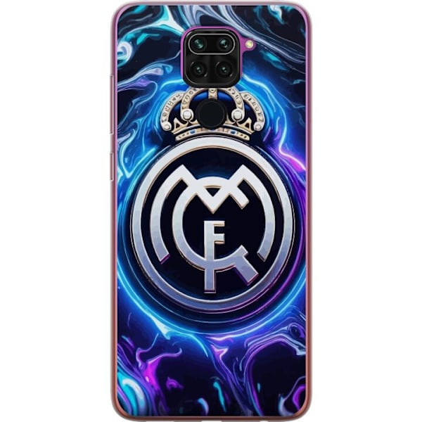 Xiaomi Redmi Note 9 Gjennomsiktig deksel Real Madrid