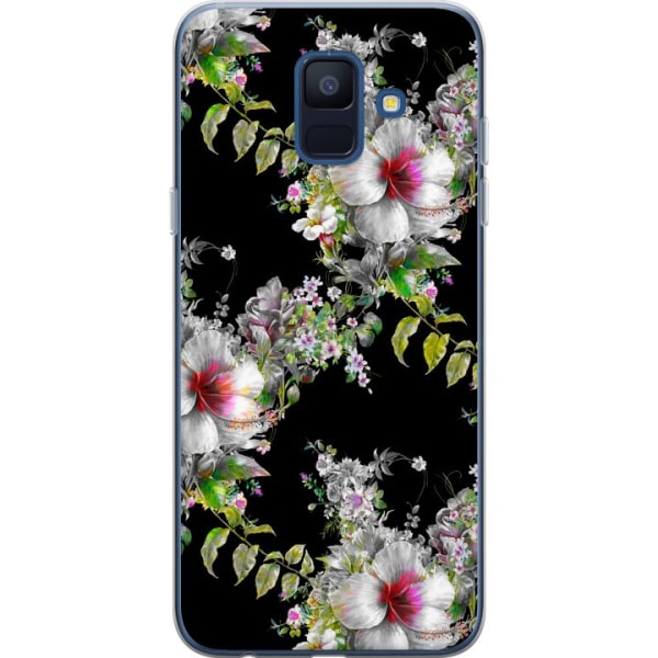 Samsung Galaxy A6 (2018) Cover / Mobilcover - Blomststjerne