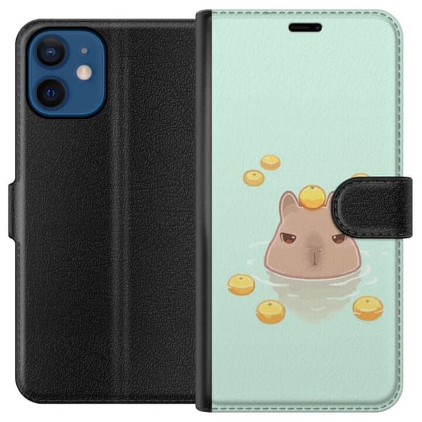 Yhteensopiva Lompakkokotelo Apple iPhone 12 Capybara