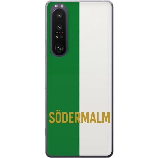 Sony Xperia 1 III Läpinäkyvä kuori Södermalm - jalkapallo
