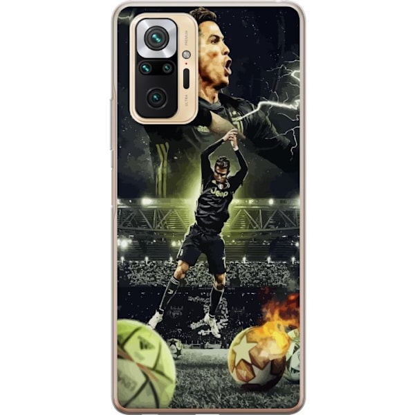 Xiaomi Redmi Note 10 Pro Läpinäkyvä kuori Ronaldo