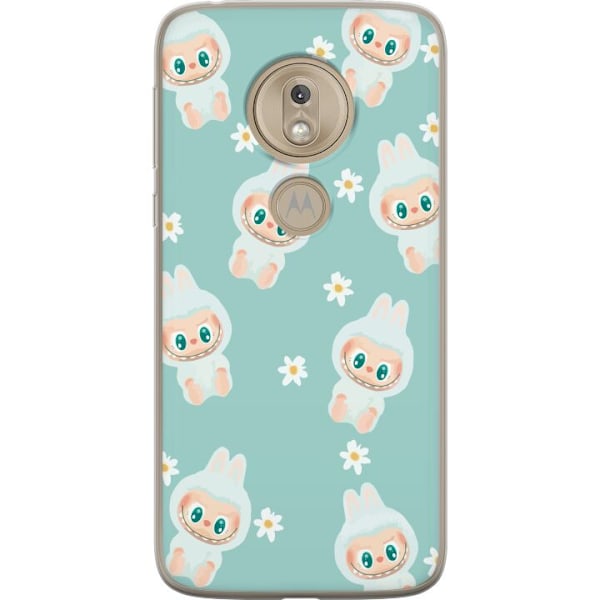 Motorola Moto G7 Play Läpinäkyvä kuori Labubu Candy Vibes