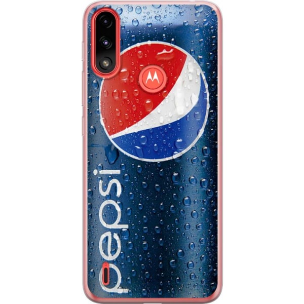 Motorola Moto E7 Power Deksel / Mobildeksel - Pepsi