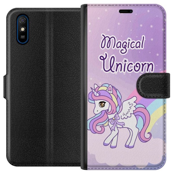 Xiaomi Redmi 9A Lompakkokotelo Unicorn