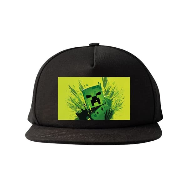 Snapback-lippalakki musta one size