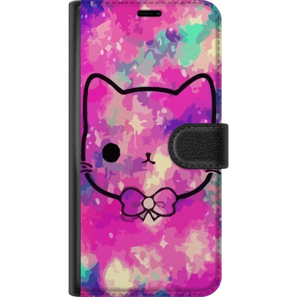 Kompatibelt Lommeboketui til Apple iPhone 13 mini Katt