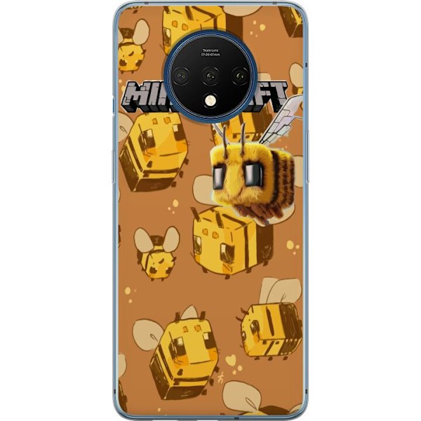 OnePlus 7T Läpinäkyvä kuori Minecraft Bi