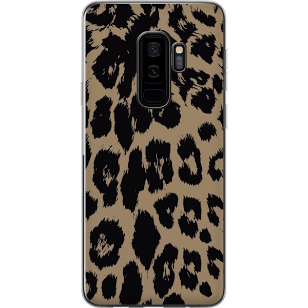 Samsung Galaxy S9+ Läpinäkyvä kuori Leopard