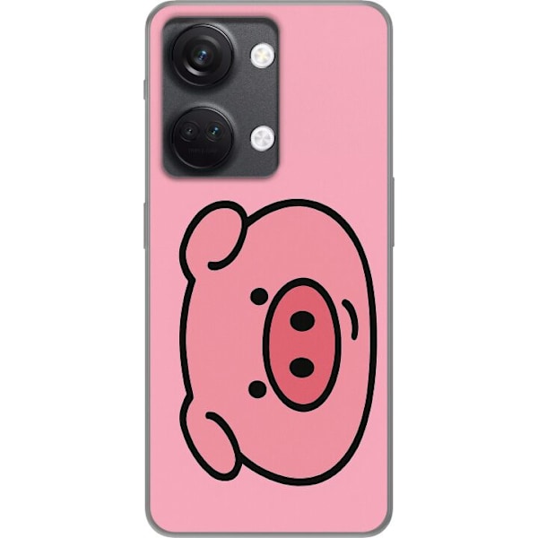 OnePlus Nord 3 Läpinäkyvä kuori Kawaii Piggy