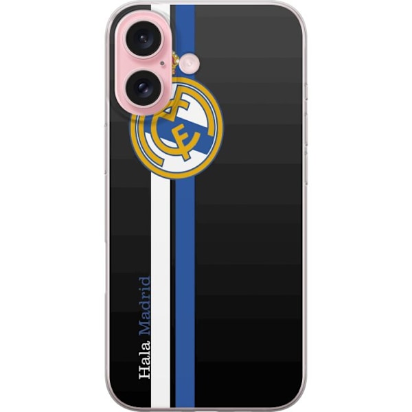 Apple iPhone 16 Gjennomsiktig deksel Real Madrid