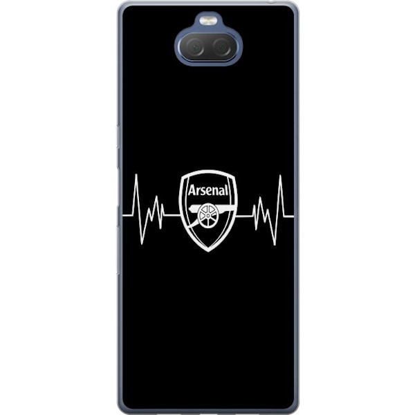 Sony Xperia 10 Plus Gennemsigtig cover Arsenal