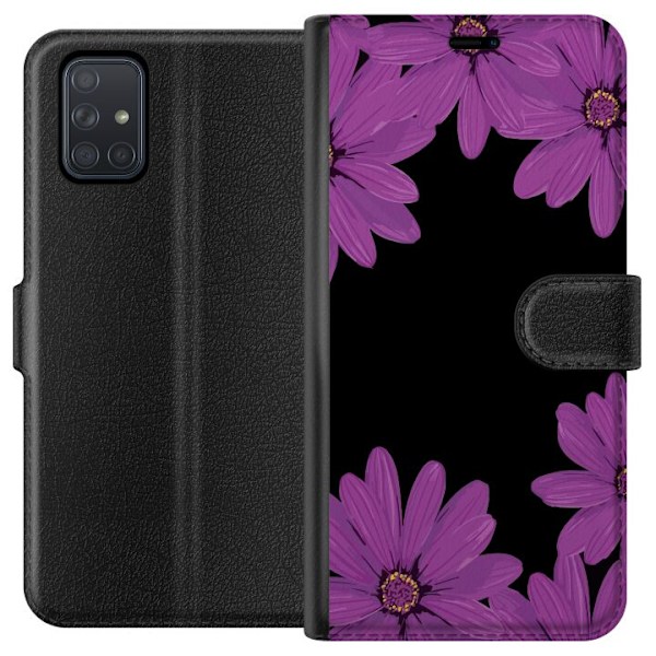 Samsung Galaxy A71 Plånboksfodral Blomsterverk