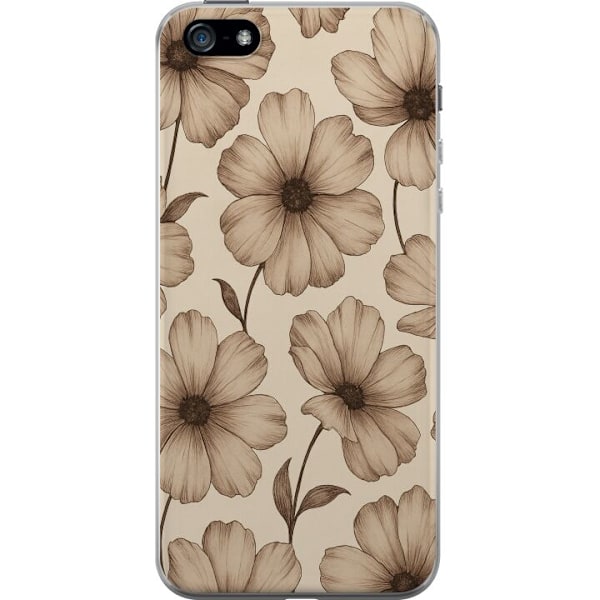 Apple iPhone 5 Gjennomsiktig deksel Pastel Rush
