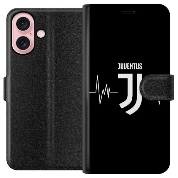 Apple iPhone 16 Tegnebogsetui Juventus