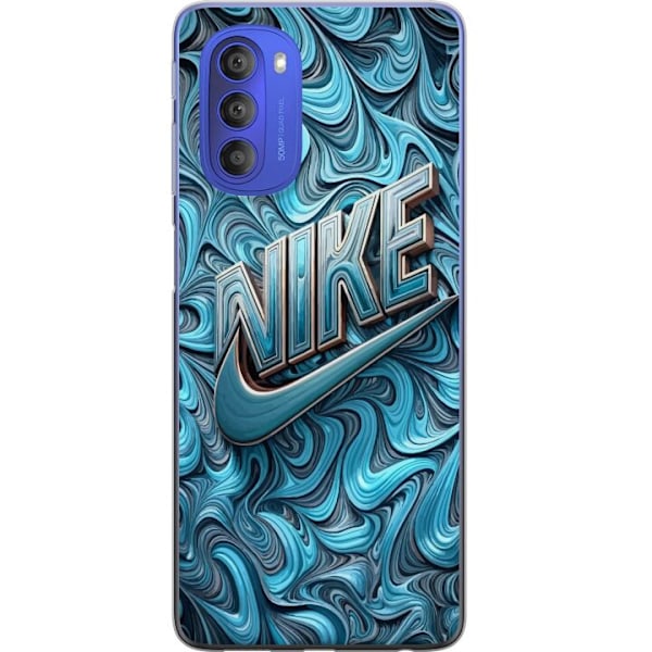 Motorola Moto G51 5G Läpinäkyvä kuori Nike