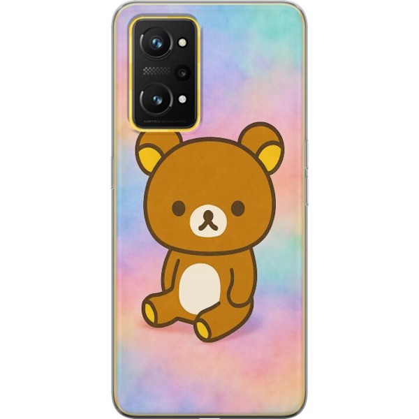 Realme GT Neo 3T Läpinäkyvä kuori Kawaii Sanrio Rilakkuma
