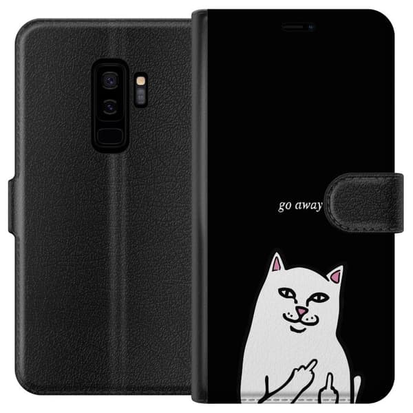 Kompatibelt Plånboksfodral till Samsung Galaxy S9+ Meme! Katt