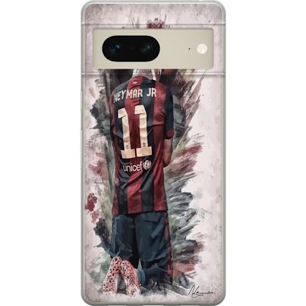 Google Pixel 7 Gennemsigtig cover Neymar