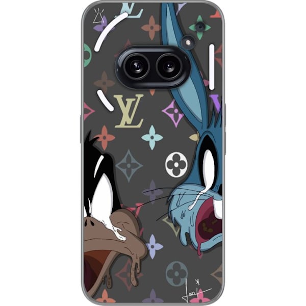 Nothing Phone (2a) Gennemsigtig cover LV Looney