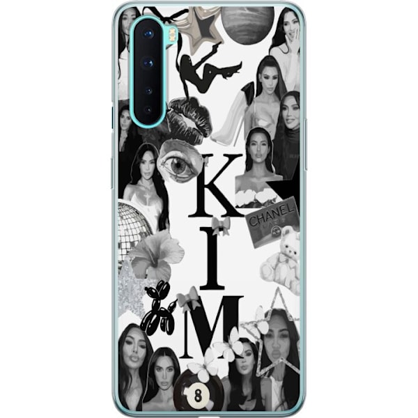 OnePlus Nord Läpinäkyvä kuori Kim Kardashian – Aesthetic