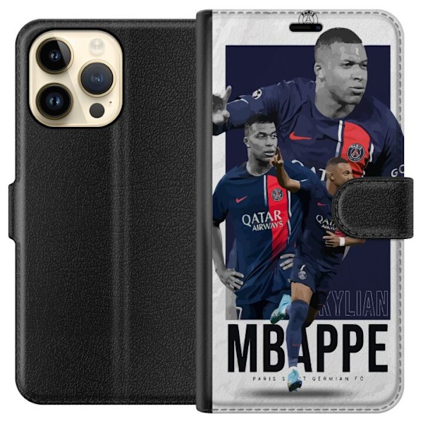 Apple iPhone 14 Pro Max Lommeboketui Kylian Mbappé