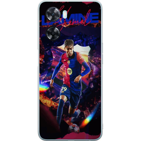 OnePlus Nord N20 SE Läpinäkyvä kuori Yamal Rising Talent FC Barcelona Pelaaja Nuori Jalkapalloilija Suosittu Motiivi Urheilu Espanja Lahjakkuus