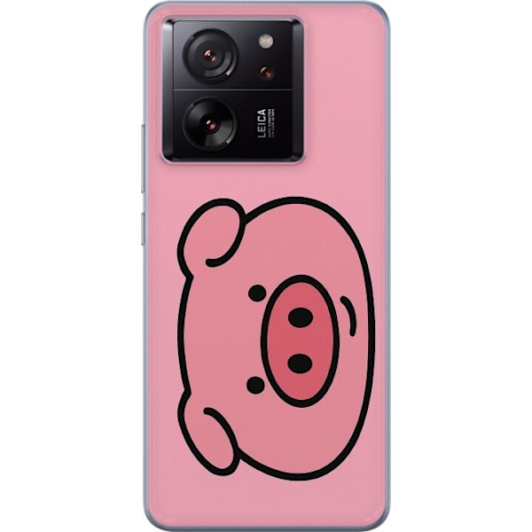 Xiaomi 13T Pro Gjennomsiktig deksel Kawaii Piggy