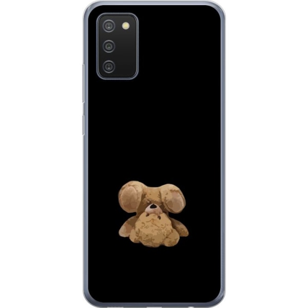 Samsung Galaxy A02s Gennemsigtig cover Op og ned bjørn