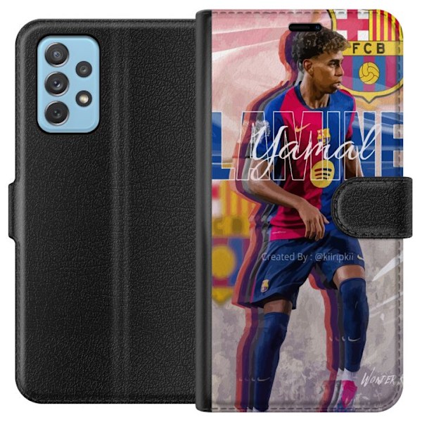 Samsung Galaxy A72 5G Lommeboketui Lamine Yamal FCB