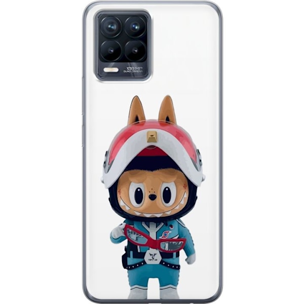 Realme 8 Läpinäkyvä kuori How2work Labubu hirviöt x Ultram