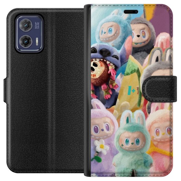 Motorola Moto G73 Tegnebogsetui stor