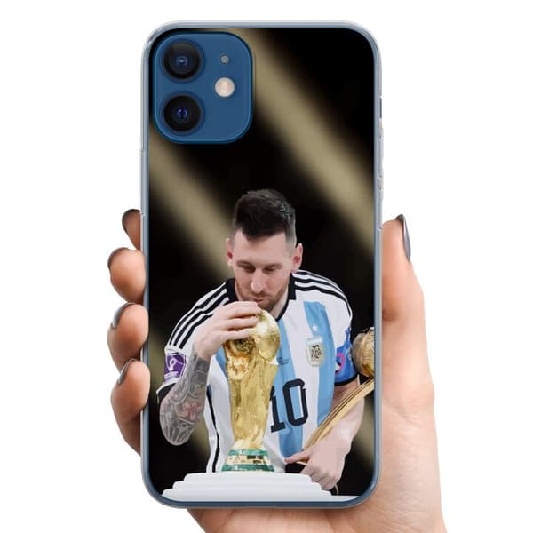 Kompatibelt Mobilskal till Apple iPhone 12 mini Messi