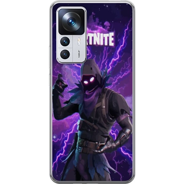 Xiaomi 12T Pro Gjennomsiktig deksel Fortnite Raven