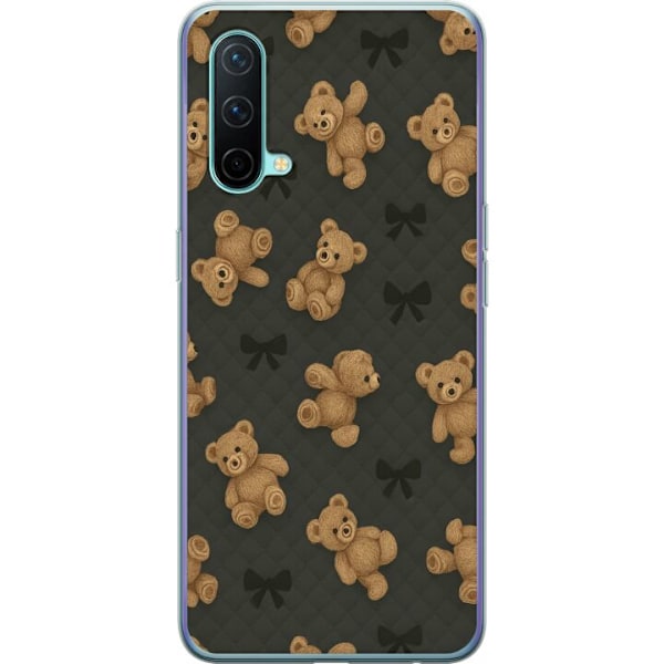 OnePlus Nord CE 5G Läpinäkyvä kuori Teddy Halauksia