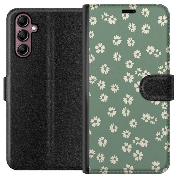 Samsung Galaxy A14 5G Plånboksfodral Blomsterdröm – färgglatt blommönster