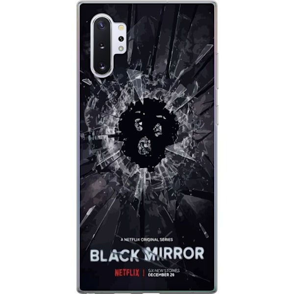 Samsung Galaxy Note10+ Läpinäkyvä kuori Black Mirror Sci-Fi