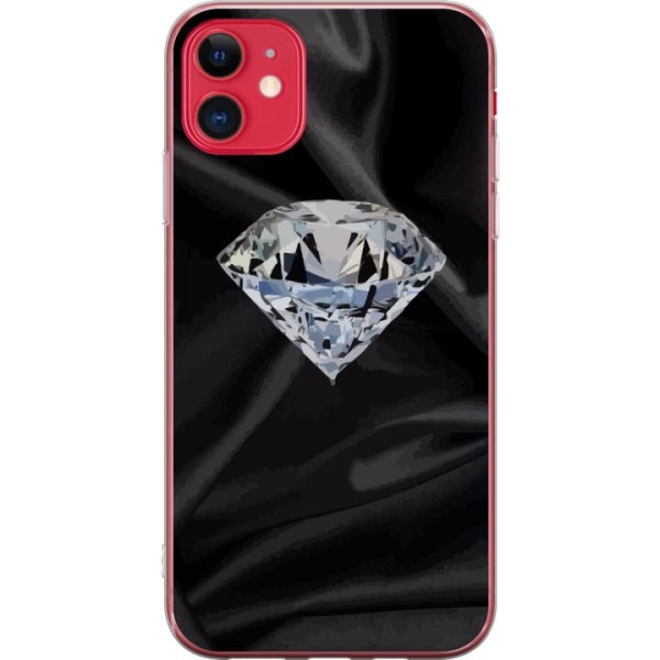 Apple iPhone 11 Gjennomsiktig deksel Silke Diamant