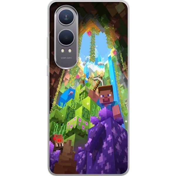 OnePlus Nord CE4 Lite Gjennomsiktig deksel Minecraft