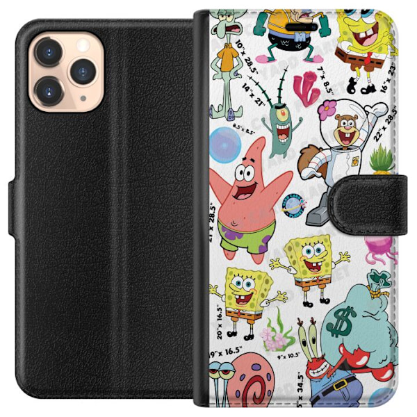 Apple iPhone 11 Pro Lommeboketui SpongeBob SquarePants