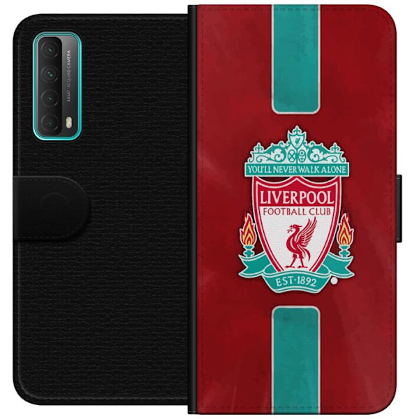 Huawei P smart 2021 Tegnebogsetui Liverpool FC - Klassisk Fodb