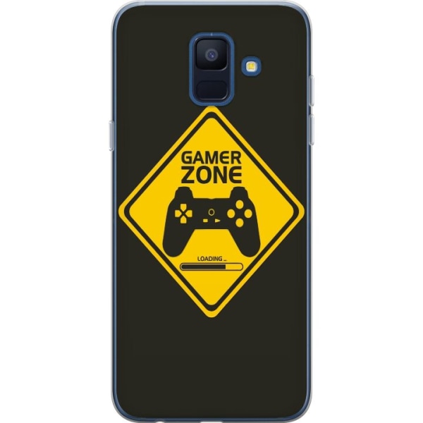 Samsung Galaxy A6 (2018) Gennemsigtig cover Gamer Zone
