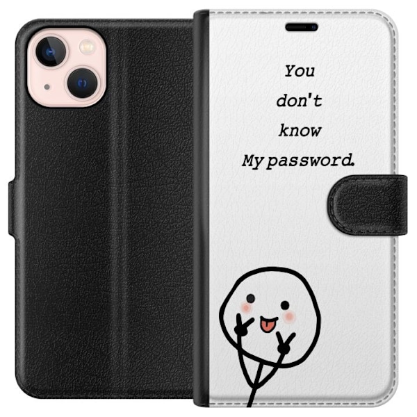 Apple iPhone 13 Plånboksfodral You Don’t Know My Password