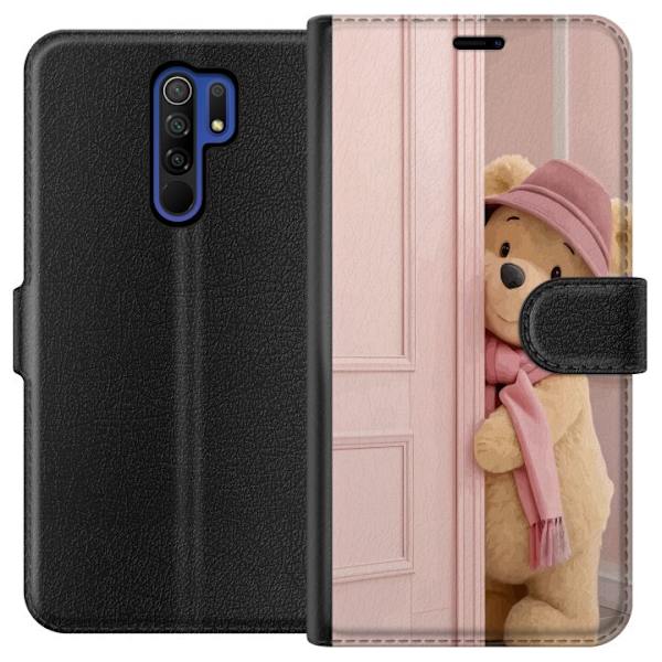 Xiaomi Redmi 9 Lompakkokotelo Nalle Puh Disney Motiivi Piirrossarja Klassinen Suosittu Lasten Motiivi Disneyhahmo Ikoninen Hahmo