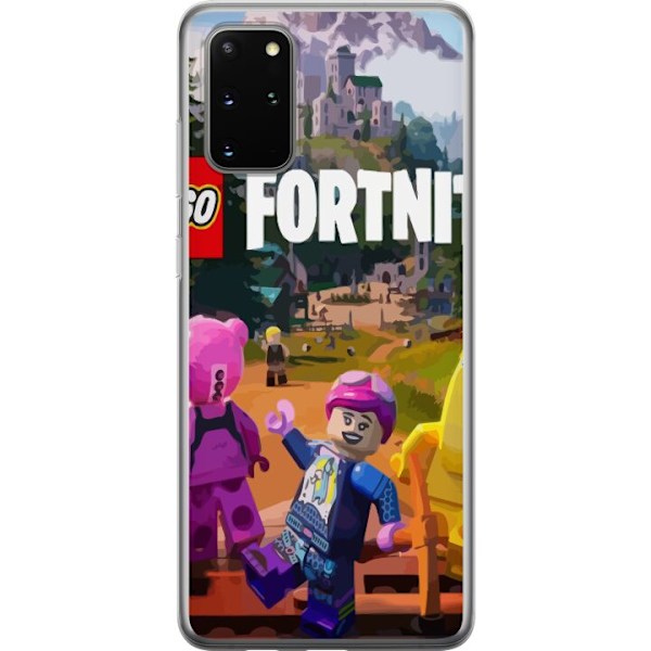 Samsung Galaxy S20+ Läpinäkyvä kuori Fortnite