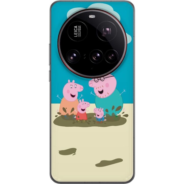 Xiaomi 15 Ultra Gennemsigtig cover Greta Gris Familie Georg Mu