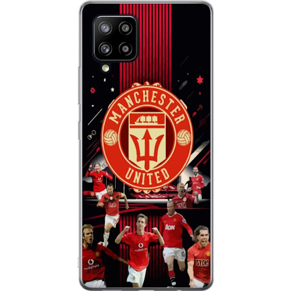 Samsung Galaxy A42 5G Läpinäkyvä kuori Manchester United F.