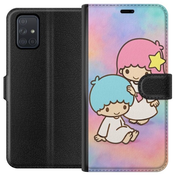 Samsung Galaxy A71 Tegnebogsetui Kawaii Sanrio Kiki Lola Littl