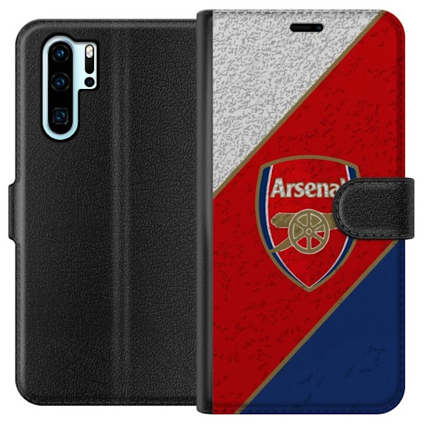 Huawei P30 Pro Tegnebogsetui Arsenal