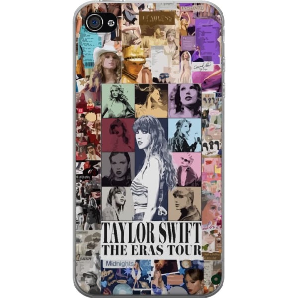 Apple iPhone 4 Gennemsigtig cover Taylor Swift - Eras